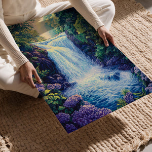 Vivid Waterfall Garden