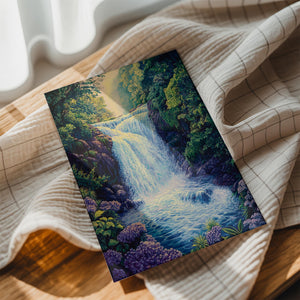 Vivid Waterfall Garden