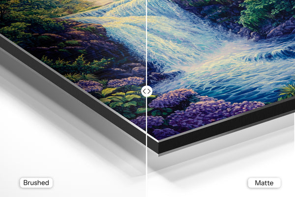 Vivid Waterfall Garden