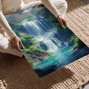 Majestic Waterfall Serenity