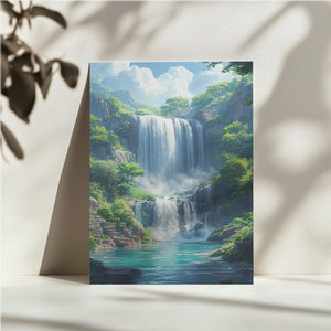 Majestic Waterfall Serenity