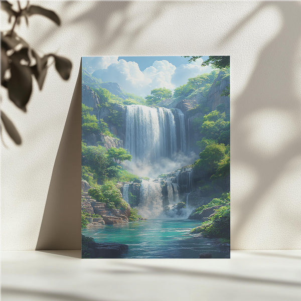 Majestic Waterfall Serenity