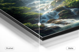 Lush Cascading Waterfall