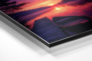 Sunrise Reflection Boat