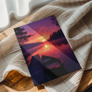 Sunrise Reflection Boat