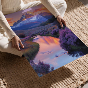 Lavender Mountain Stream