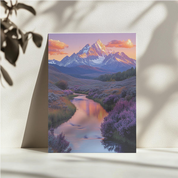 Lavender Mountain Stream