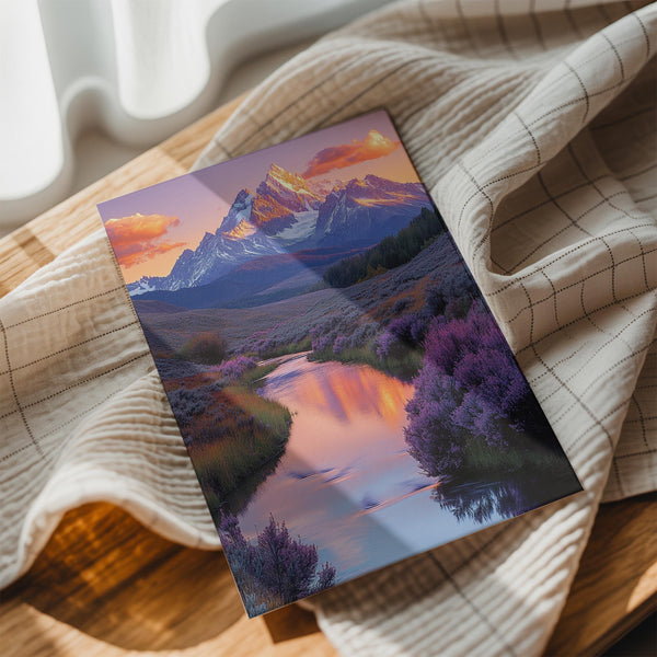 Lavender Mountain Stream