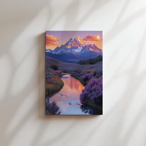 Lavender Mountain Stream