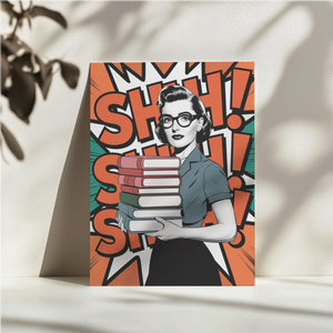 Librarian Shhh Alert