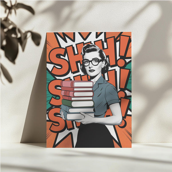 Librarian Shhh Alert