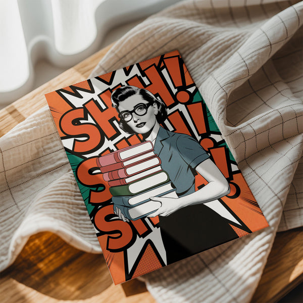 Librarian Shhh Alert