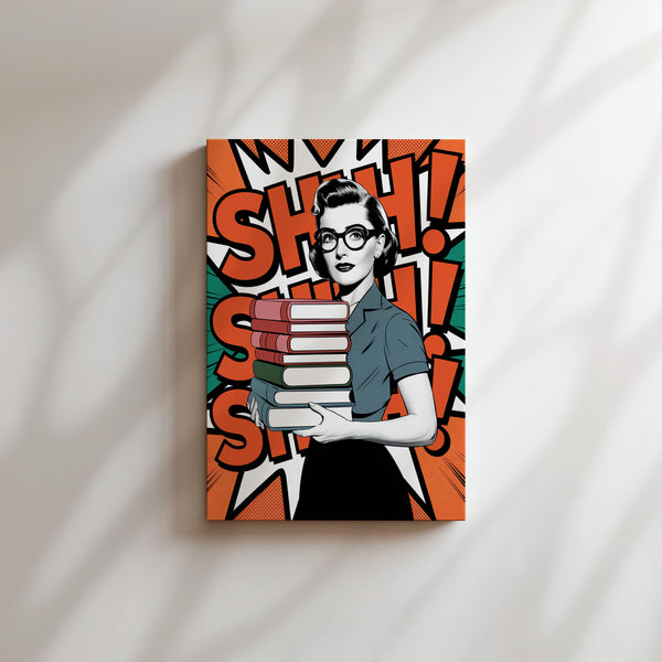 Librarian Shhh Alert