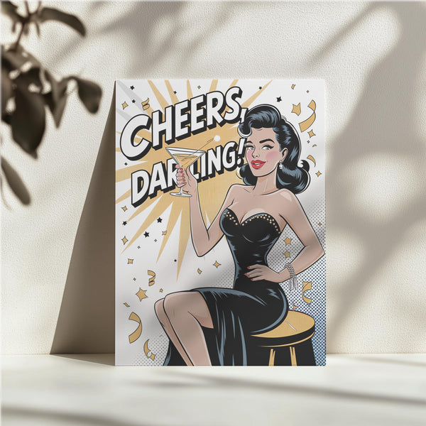 Cheers Pinup Glam