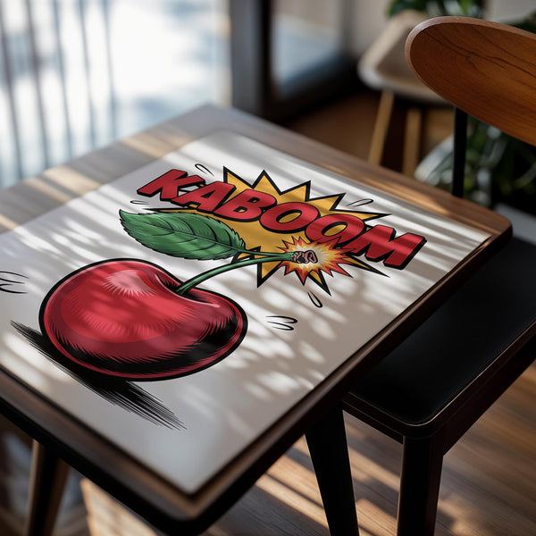 Cherry Kaboom Popart