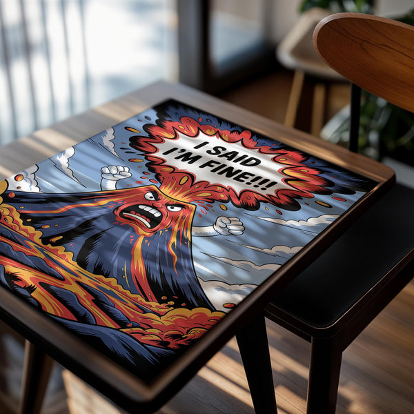 Angry Volcano Eruption