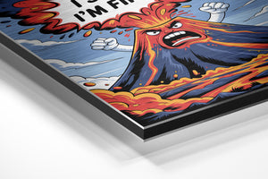 Angry Volcano Eruption