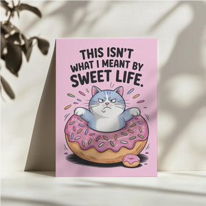 Sweet Life Cat Donut