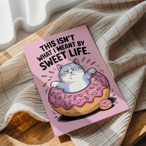 Sweet Life Cat Donut
