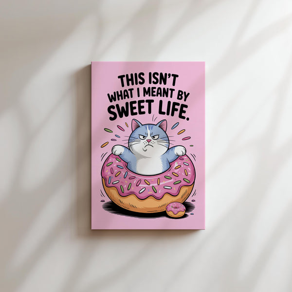 Sweet Life Cat Donut