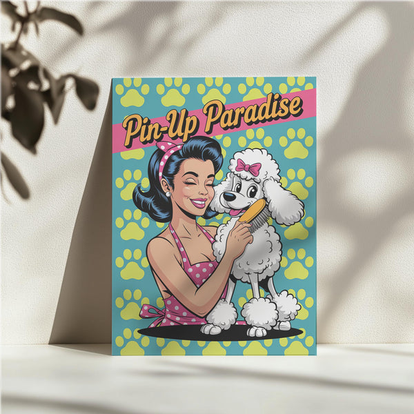 Pin-Up Poodle Paradise