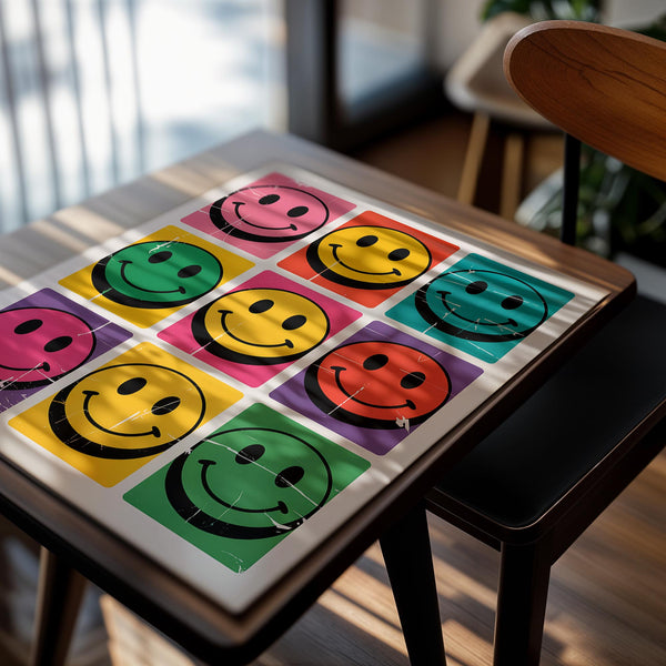 Pop Smiley Grid