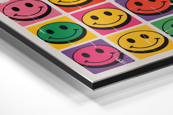 Pop Smiley Grid