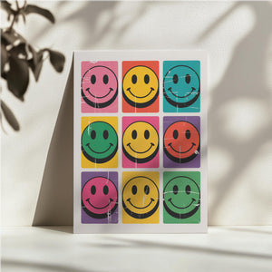 Pop Smiley Grid