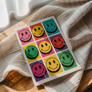 Pop Smiley Grid
