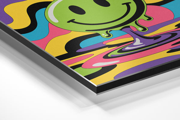 Psychedelic Smiley Drip
