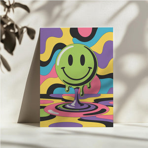 Psychedelic Smiley Drip