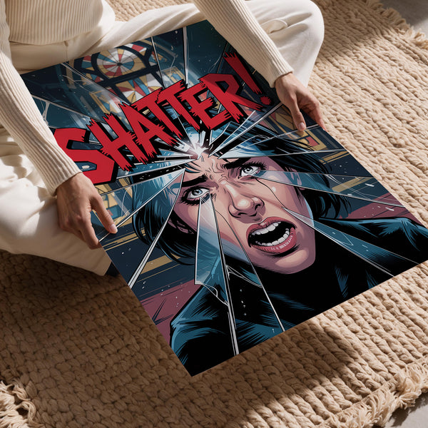 Shatter Glass Emotion