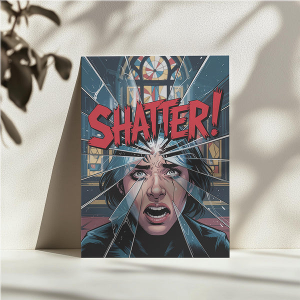 Shatter Glass Emotion