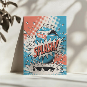 Splash Milk Carton