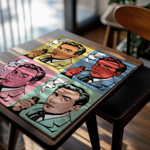 Pipe Thinker Portrait