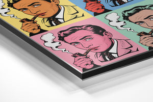 Pipe Thinker Portrait