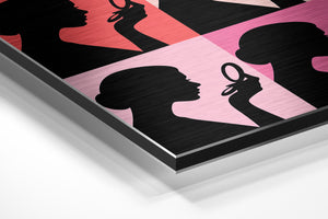 Mirror Silhouette Pop