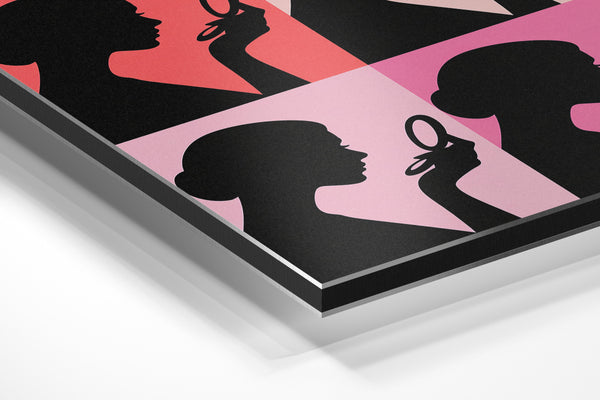 Mirror Silhouette Pop