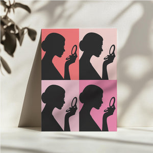 Mirror Silhouette Pop