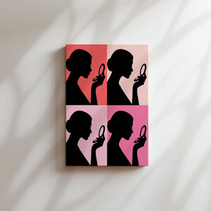 Mirror Silhouette Pop