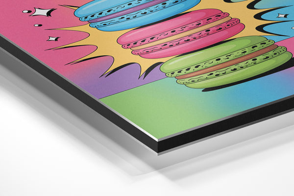 Sparkling Macaron Stack