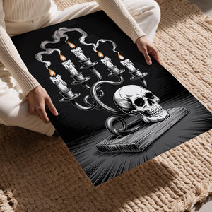 Skull Candelabra