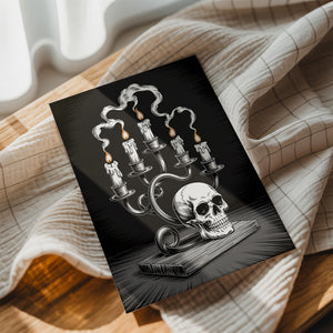 Skull Candelabra