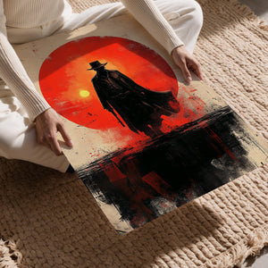 Lone Gunslinger Sunset