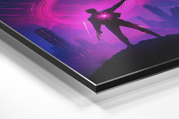 Cyberpunk Hero Future