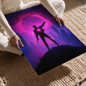 Cyberpunk Hero Future