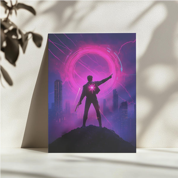 Cyberpunk Hero Future