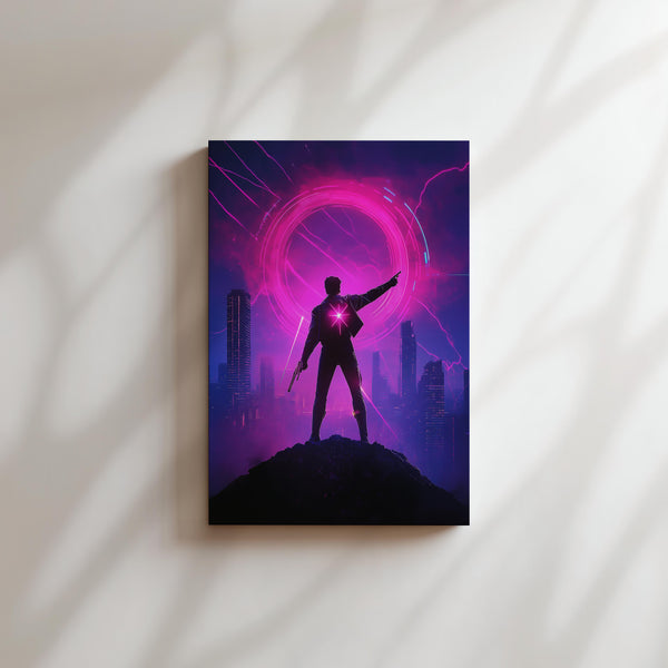 Cyberpunk Hero Future