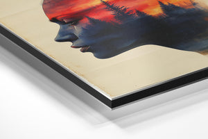 Forest Silhouette Sunset