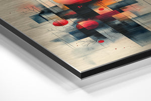 Geometric Celestial Sunset